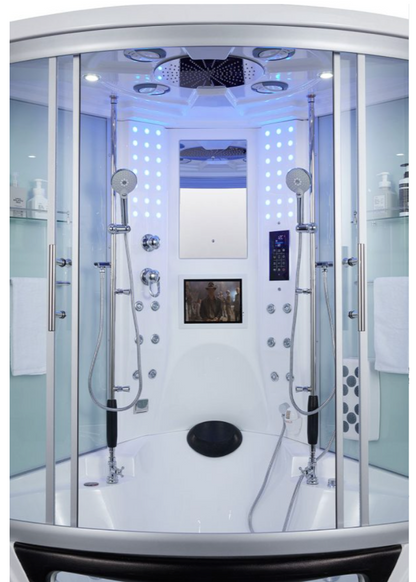 Platinum Superior Steam Shower - White