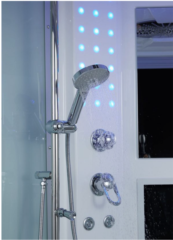 Platinum Superior Steam Shower - White