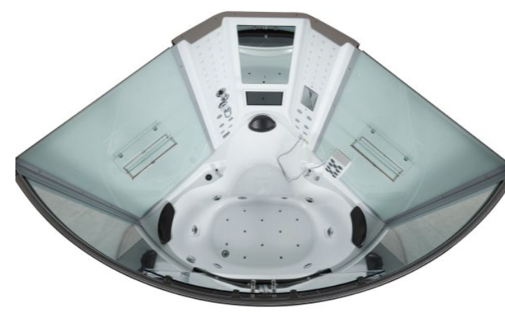 Platinum Superior Steam Shower - White