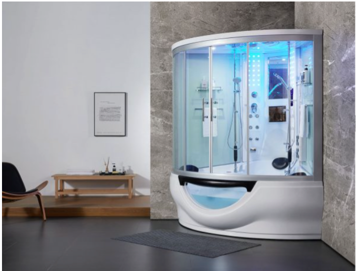 Platinum Superior Steam Shower - White