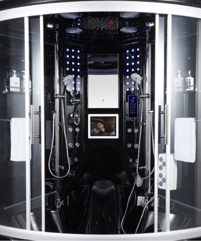 Platinum Superior Steam Shower - Black