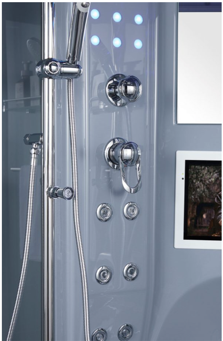 Platinum Superior Steam Shower - Grey