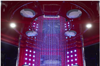 Platinum Superior Steam Shower - Red