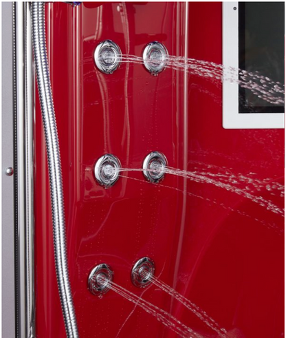 Platinum Superior Steam Shower - Red