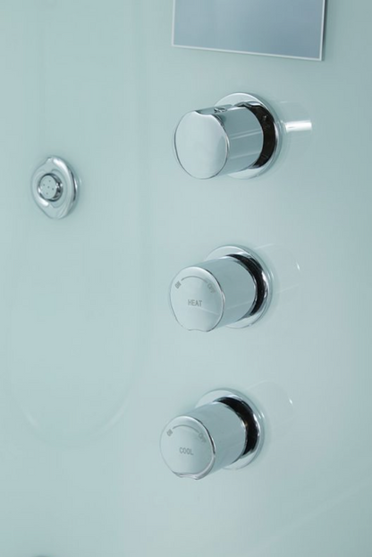 Platinum Catania Steam Shower - White