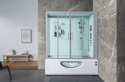 Platinum Catania Steam Shower - White