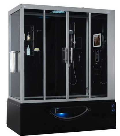Platinum Catania Steam Shower - Black