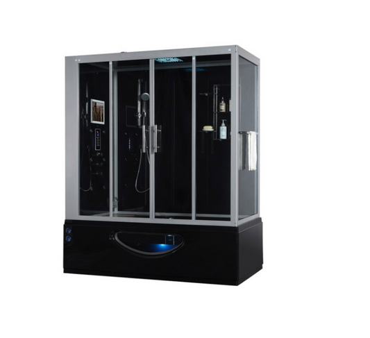 Platinum Catania Steam Shower - Black