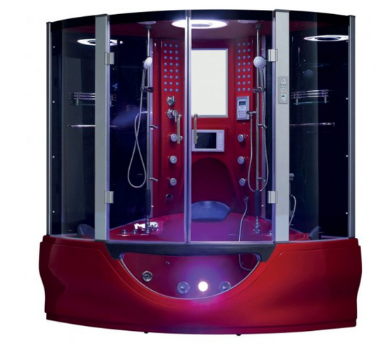 Valencia Steam Shower - Red
