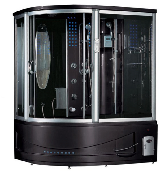 Siena Steam Shower - Black
