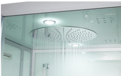 Platinum Arezzo Steam Shower - White