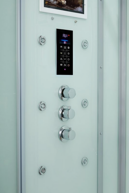 Platinum Arezzo Steam Shower - White