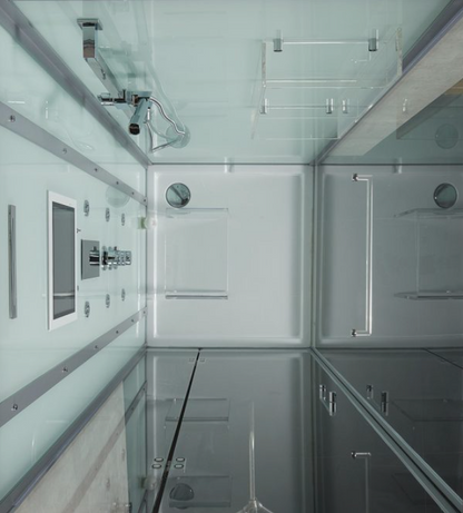 Platinum Arezzo Steam Shower - White