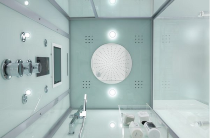 Platinum Arezzo Steam Shower - White