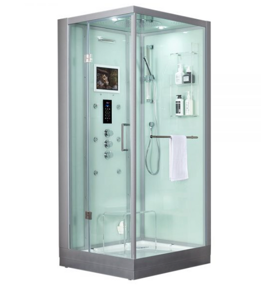 Platinum Arezzo Steam Shower - White