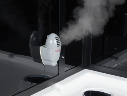 Platinum Arezzo Steam Shower - Black