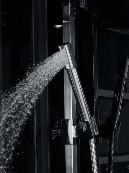 Platinum Arezzo Steam Shower - Black
