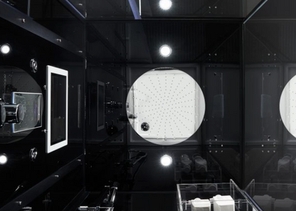 Platinum Arezzo Steam Shower - Black
