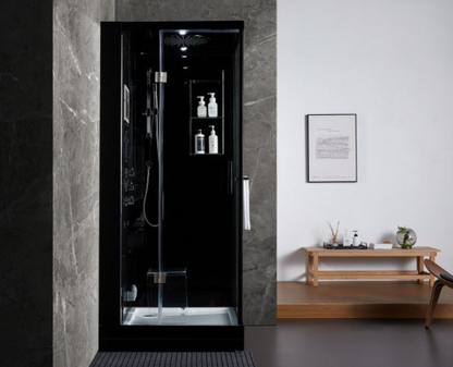Platinum Arezzo Steam Shower - Black