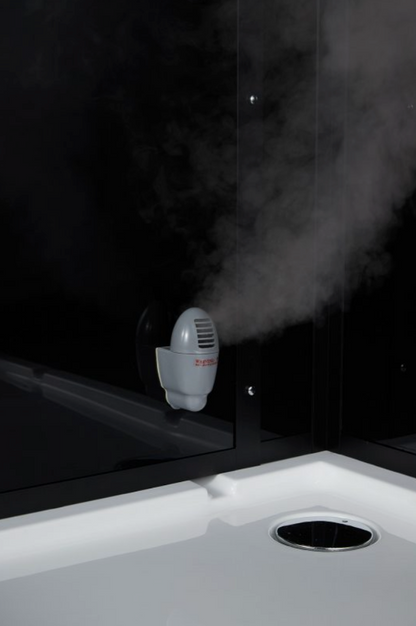 Platinum Lucca Steam Shower - Black