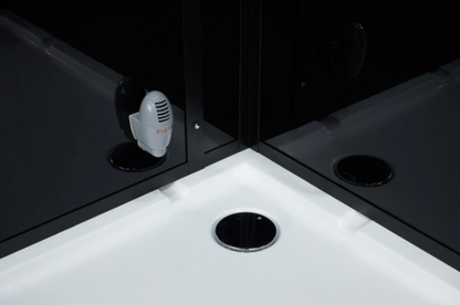 Platinum Lucca Steam Shower - Black