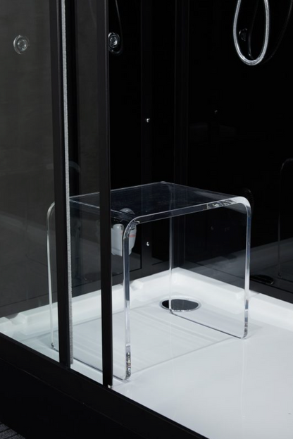 Platinum Lucca Steam Shower - Black