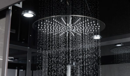 Platinum Anzio Steam Shower - Black