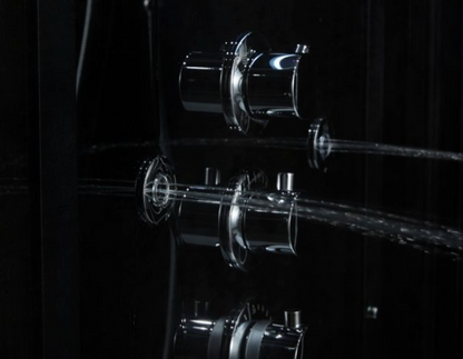 Platinum Anzio Steam Shower - Black