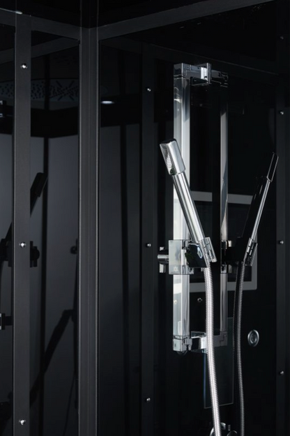 Platinum Anzio Steam Shower - Black