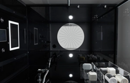 Platinum Anzio Steam Shower - Black