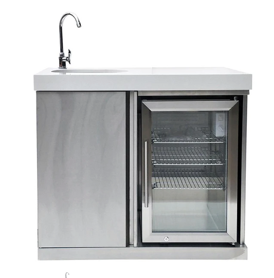 Mont Alpi Beverage Center - Stainless Steel