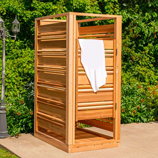 Cloudburst Outdoor Shower - Knotty Red Cedar