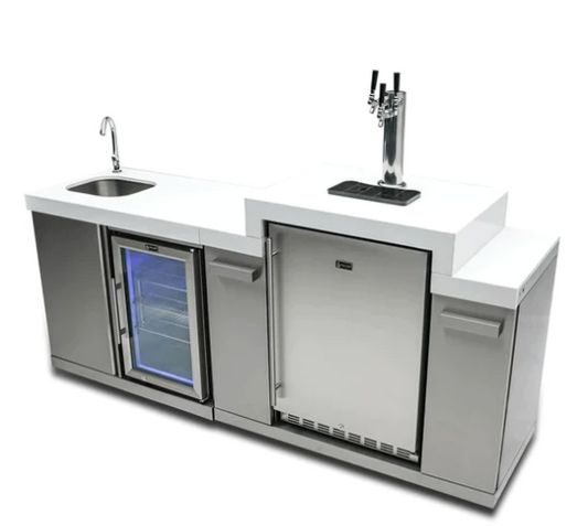 Mont Alpi Beverage Center and Kegerator - MA-BEVKEG