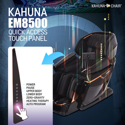 Kahuna The King’s Elite EM-8500 Massage Chair - Black