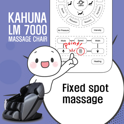 Kahuna LM-7000 Massage Chair - Brown