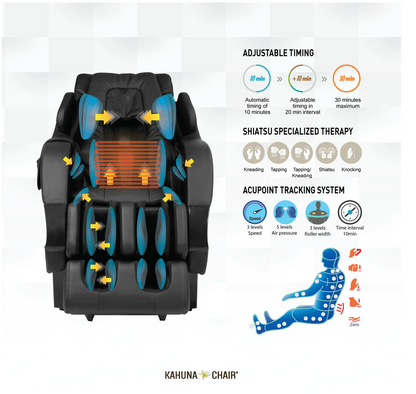 Kahuna SM Premium SL track Massage Chair - Cloud