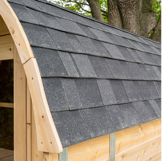 Black Asphalt Shingle Roof (Includes Trim)