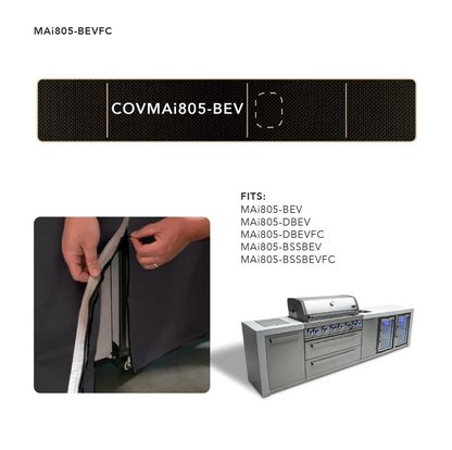 Weather Cover Mont Alpi 805 Island and Beverage Center Cover Complete Set - COVMAI805-BEV