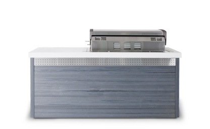 Mont Alpi 6-Burner Artwood Island in Stainless Steel-MA805-AW