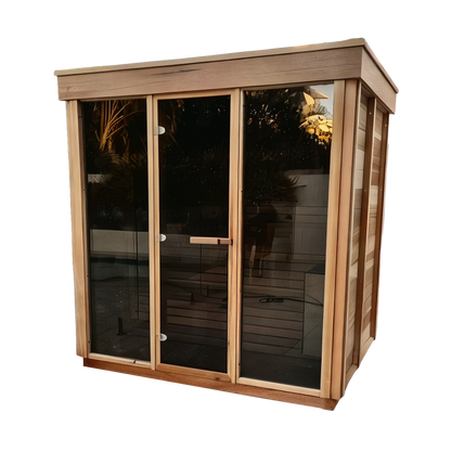 Outdoor 570 Pure Cube Sauna - 4 Person